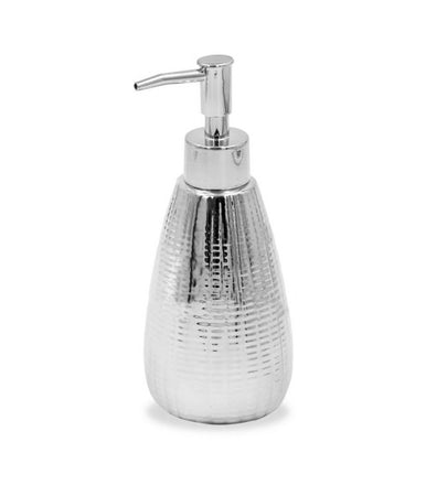 Dispenser Sapone Liquido Per Lavandino Argento Accessori Arredo Da Bagno 59922