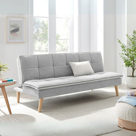Divano letto Lunaria 3 posti colore grigio chiaro 22AQ11-25
