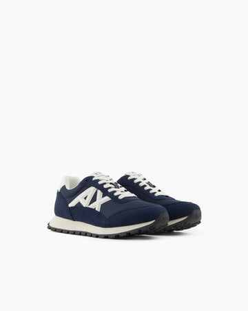 Armani Exchange uomo sneakers con logo a contrasto