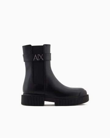 Armani Exchange Donna Stivaletti neri