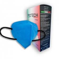10x Mascherina FFP2 CE2133 Protech SRL Mascherina filtrante 5 strati FFP2 | BFE ≥98% | Prodotta in Italia