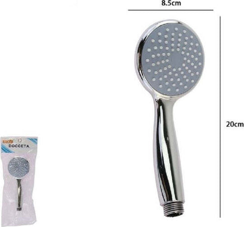 Doccetta-20-X-8.5cm-Doccino-Soffione-Doccia-Cornetta-Bagno-Rotondo-Moderno-79972