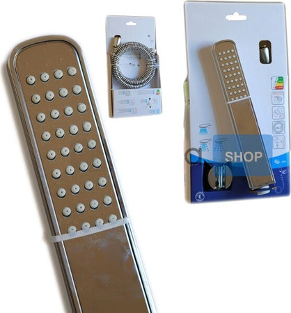 Doccetta Idroscopino Mono Getto Con Tubo E Supporto Per Rubinetti Doccia Vasca Fai da te/Attrezzature per cucine e bagni/Attrezzature per bagni/Docce e componenti doccia/Filtri supporti e soffioni doccia/Docce fisse Trade Shop italia - Napoli, Commerciovirtuoso.it