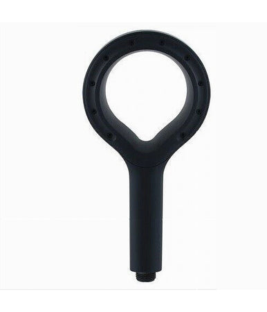 Doccetta Regolabile Doccino Soffione Doccia Bagno Cornetta Moderno Nero 87515