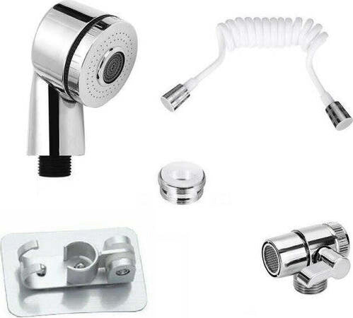 Doccia-Rubinetto-Tubo-Flessibile-Deviatore-2-Vie-Doccetta-2-Modalità-Getto-59417