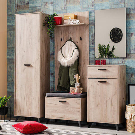 DODO---attaccapanni-da-parete-moderno-con-mensola-colore-rovere-cm-67-x-19,5-x-137-h-Rovere-grigio-Milani-Home
