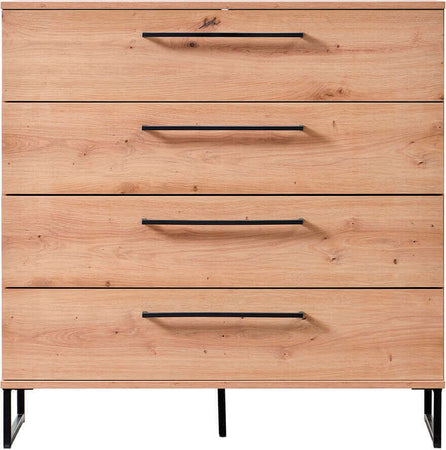 DODO---cassettiera-moderna-4-cassetti-colore-rovere-cm-91,5-x-42-x-92,5-h-Rovere-Chiaro-Milani-Home