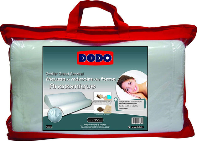 Dodo Cuscino anatomico Grand Cervical 35 x 55 cm Bianco Casa e cucina/Tessili per la casa/Biancheria da letto/Cuscini/Cuscini standard Scontolo.net - Potenza, Commerciovirtuoso.it