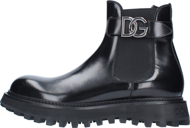 Dolce-&-Gabbana-Stivali-Nero-da-uomo