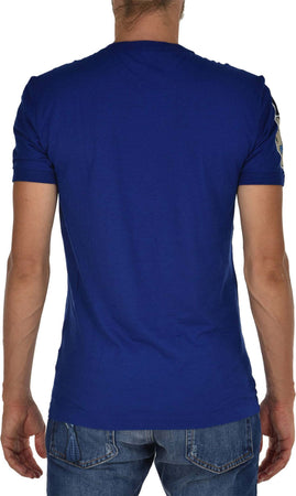 DOLCE&GABBANA-Dolce&Gabbana-T-shirt-Blu-Uomo-Cotone-Mod.-G8FV4TG7FYLS9000-da-uomo