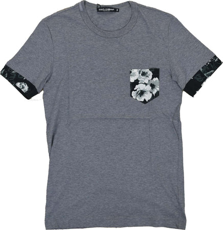 DOLCE&GABBANA-Dolce&Gabbana-T-shirt-Grigia-Uomo-Cotone-Mod.-G8FX9TG7FTWS9000-da-uomo