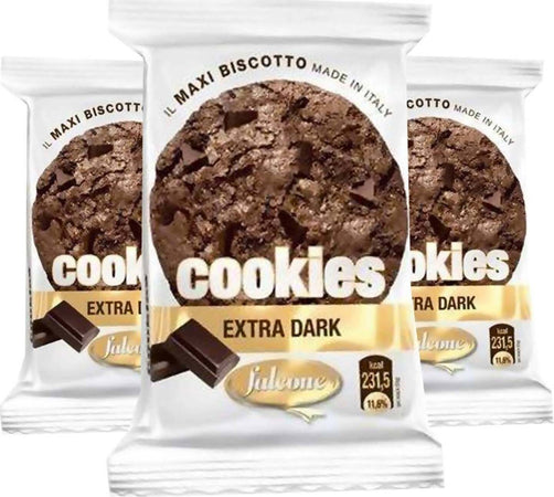 Dolciaria Falcone 40x Biscotti Cookies Extradark Monoporzione 50 Gr Biscotti Con Pezzi Di Cioccolato Confezione Da 40 Pz Alimentari e cura della casa/Pasticceria e prodotti da forno/Biscotti/Con gocce di cioccolato Franco Pausa Caffè - Albano Laziale, Commerciovirtuoso.it