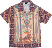 DOLLY-NOIRE-Camicia-Manica-Corta-Uomo-Persian-Rug-Bowling-Shirt-Beige/multi-da-uomo