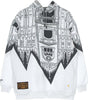 DOLLY-NOIRE-Felpa-Cappuccio-Uomo-Bench-Duomo-Rovesciato-Hoodie-Oversize-White/grey-da-uomo
