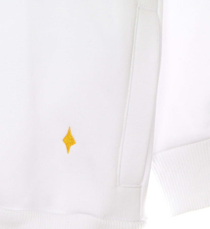 DOLLY-NOIRE-Felpa-Cappuccio-Uomo-Bench-Duomo-Rovesciato-Hoodie-Oversize-White/grey-da-uomo