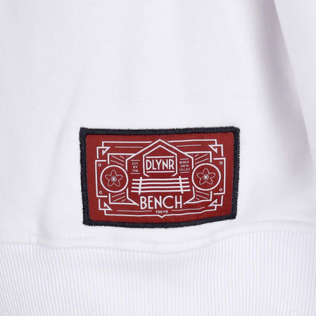 DOLLY-NOIRE-Felpa-Cappuccio-Uomo-Bench-Tokyo-Over-Hoodie-White-da-uomo