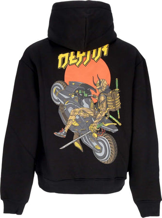 DOLLY-NOIRE-Felpa-Cappuccio-Uomo-Parcival-Hoodie-Black-da-uomo