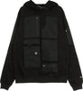 DOLLY-NOIRE-Felpa-Cappuccio-Uomo-Special-Pocket-Hoodie-Black-da-uomo