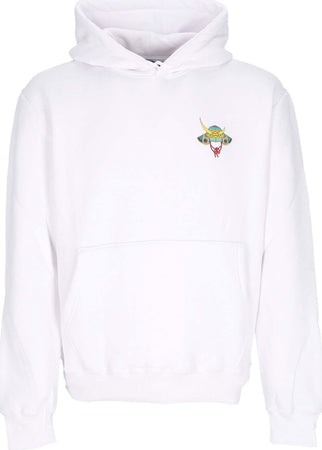 DOLLY-NOIRE-Felpa-Cappuccio-Uomo-Tiger-and-Soldier-Hoodie-White-da-uomo