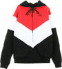 DOLLY-NOIRE-Felpa-Cappuccio-Zip-Uomo-Vega-Zip-Red/white/black-da-uomo