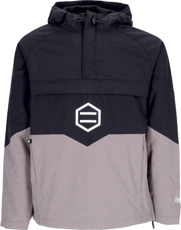 DOLLY-NOIRE-Giaccone-Infilabile-Uomo-Anorak-Jacket-Black/white-da-uomo