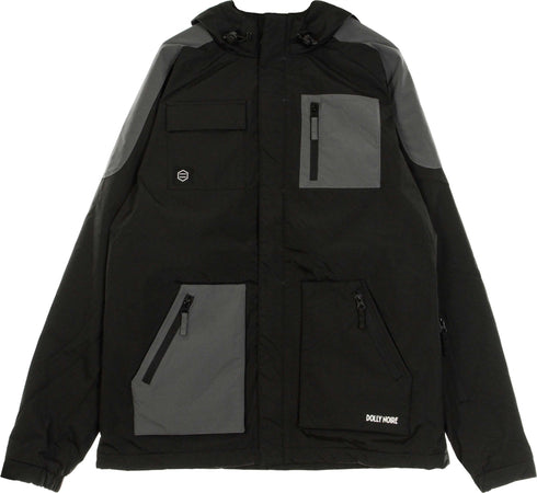 DOLLY-NOIRE-Giaccone-Uomo-Full-Zip-Jacket-Black-da-uomo