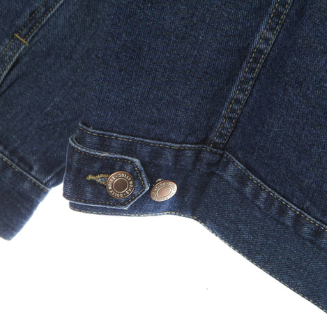 DOLLY-NOIRE-Giubbotto-Jeans-Uomo-Rossa-Primavera-Classic-Denim-Jacket-Denim-Blue-da-uomo
