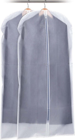 DOMOPAK-SET-2-CUSTODIE-CAPPOTTI-IN-PEVA-BIANCO-OPACO-60x135