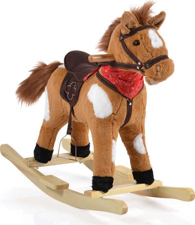 Dondolo Moni Trade Peluche Cavallo Thunder Giochi e giocattoli/Giocattoli prima infanzia/Cavalli a dondolo e animali La Casa Del Bebè - Napoli, Commerciovirtuoso.it