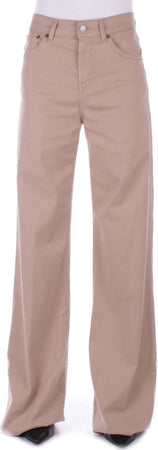 Dondup-Pantaloni-Beige-da-donna