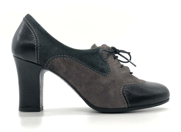 DONNA SOFT Francesine donna 3335 nero e grigio