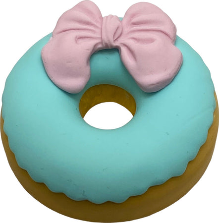 Donuts decorativo finto da esposizione celeste con fiocco rosa chiaro Casa e cucina/Teglie da forno e accessori per pasticceria/Accessori e utensili per pasticceria/Utensili decorativi/Torte e dolci finti Led Mall Home - Napoli, Commerciovirtuoso.it