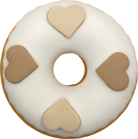 Donuts decorativo finto da esposizione decoro cuoricini beige Casa e cucina/Teglie da forno e accessori per pasticceria/Accessori e utensili per pasticceria/Utensili decorativi/Torte e dolci finti Led Mall Home - Napoli, Commerciovirtuoso.it