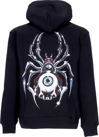 DOOMSDAY-Felpa-Cappuccio-Uomo-Biospider-Hoodie-Black-da-uomo