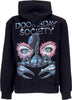 DOOMSDAY-Felpa-Cappuccio-Uomo-Mind-Control-Hoodie-Black-da-uomo