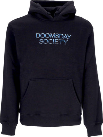 DOOMSDAY-Felpa-Cappuccio-Uomo-Mind-Control-Hoodie-Black-da-uomo