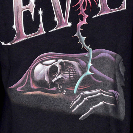 DOOMSDAY-Felpa-Cappuccio-Uomo-Tears-Hoodie-Black-da-uomo