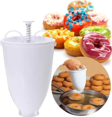 Dosatore-Dispenser-Pastella-Per-Prepare-Donut-Macchina-Strumento-Per-Ciambelle