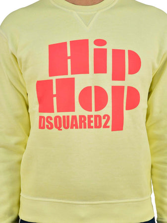 Dsquared-2-Felpa-Gialla-Uomo-Cotone-Logo-Mod.S74GU0266S25042169-da-uomo