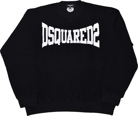Dsquared-2-Felpa-Nera-Uomo-Cotone-Logo-Mod.-S71GU0379-S25427-900-da-uomo