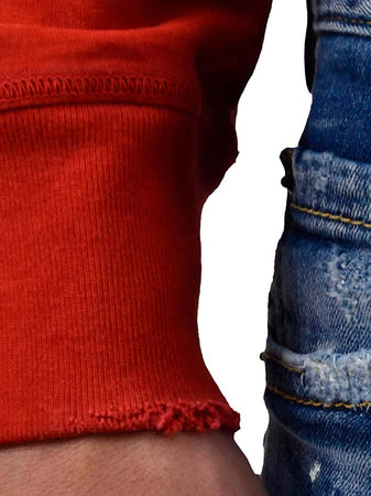 Dsquared-2-Felpa-Rossa-Uomo-Cotone-Logo-Mod.S74GC0635S21713307-da-uomo