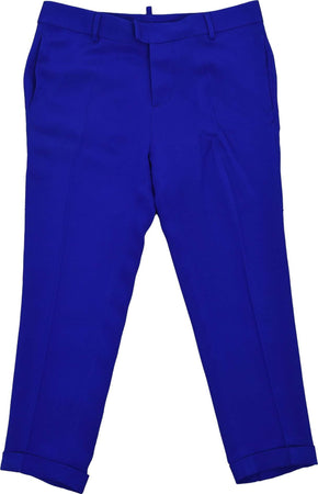 Dsquared-2-Pantalone-Blu-Donna-Seta-Bottoni-Mod.S73KA0190S39923081-da-donna
