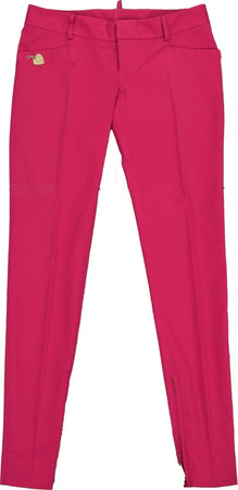 Dsquared-2-Pantaloni-Fucsia-Donna-Cotone-Bottoni-Mod.S72KA0439S40221055-da-donna