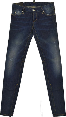 Dsquared-2-Super-Slim-Jean-Blu-Donna-Cotone-Bottoni-Mod.S72LA0367S30329089-da-donna