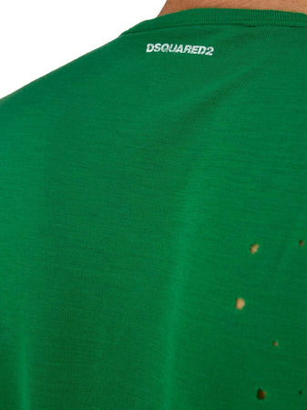 Dsquared-2-T-Shirt-Verde-Uomo-Stampa-Grafica-Mod.S71GD0593S22620639-da-uomo