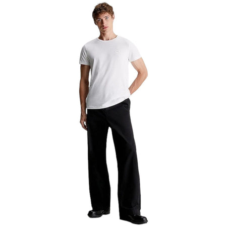 Calvin Klein t-shirt bianca stretch slim fit K10K112724 T-shirt Calvin Klein