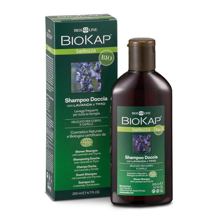 Bios Line Biokap Shampoo per Uso Frequente, con Lavanda e Timo, 200 ml - Naturopatica shop & therapy