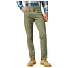 Wrangler pantalone slim tapered verde Larston Grisaille 112356816 Pantaloni Wrangler