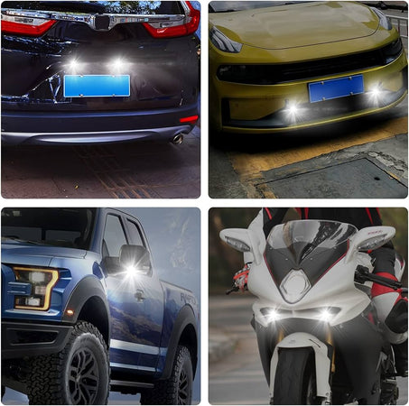 Eagle Eye Luci DRL Diurne Retromarcia Posizione Slim 3W LED auto moto 12V bianco 6000K