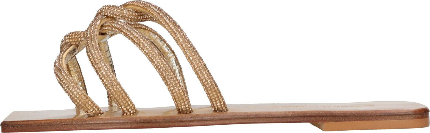 EDDI-CUOMO-Sandali-Oro-da-donna